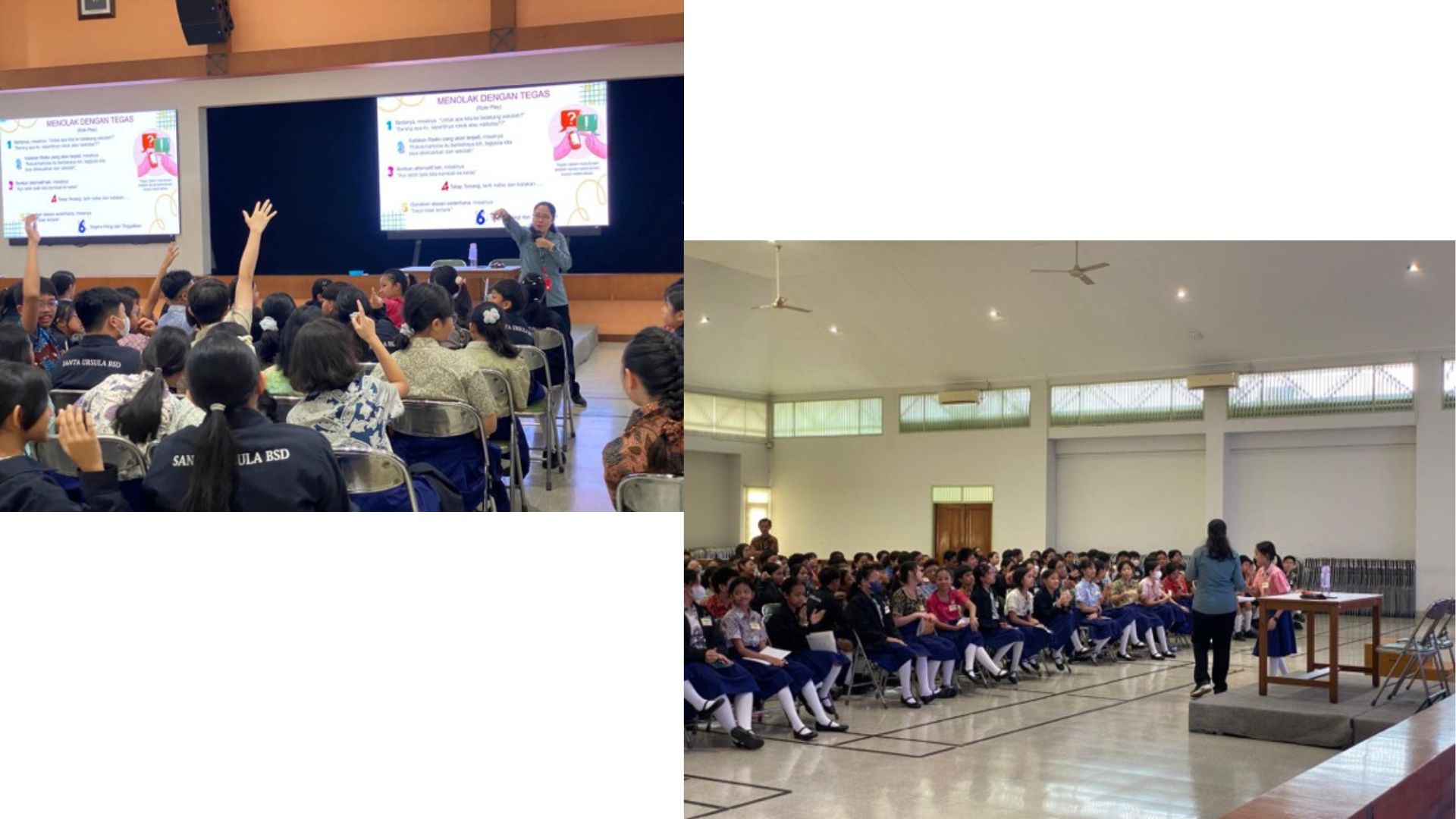 Generasi Muda Bebas Narkoba: Serunya Seminar Anti-Narkoba Bersama BNN di SMP Santa Ursula BSD
